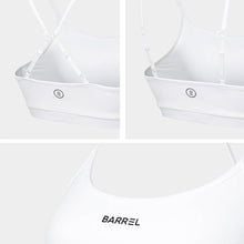 Load image into Gallery viewer, Barrel Women Essential Active Bra Top-WHITE - Water/Sports Bras | BARREL HK