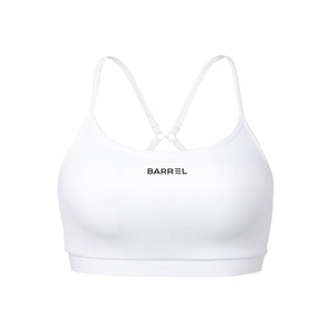 Barrel Women Essential Active Bra Top-WHITE - Barrel / White / S (85) - Water/Sports Bras | BARREL HK