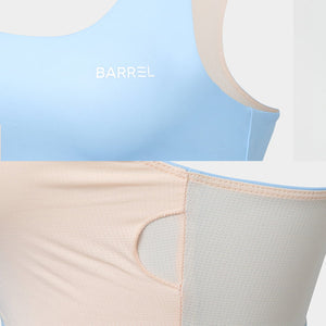 Barrel Women Essential Bra Top-AQUA - Water/Sports Bras | BARREL HK