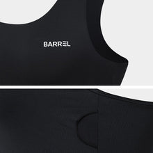 Load image into Gallery viewer, Barrel Women Essential Bra Top-BLACK - Water/Sports Bras | BARREL HK