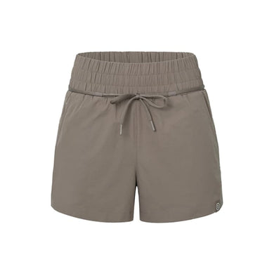 Boardshorts: Barrel Women Essential HW Half Leggings Shorts-BEIGE - Barrel / Beige / S (085) / 2025, BARREL, BARREL HK, Beige, Boardshorts