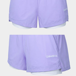 Barrel Women Essential HW Leggings Shorts-LAVENDER - Boardshorts | BARREL HK