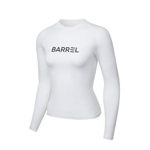 Barrel Women Essential Rashguard-WHITE - Rashguards | BARREL HK