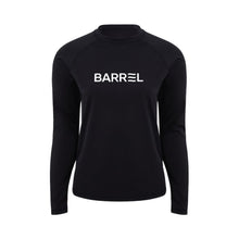 Load image into Gallery viewer, Barrel Women Essential RelaxFit Rashguard-BLACK - Barrel / Black / L - Rashguards | BARREL HK