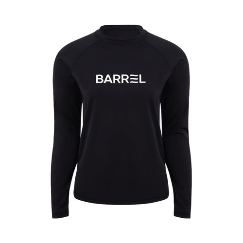 Barrel Women Essential RelaxFit Rashguard-BLACK - Barrel / Black / L - Rashguards | BARREL HK