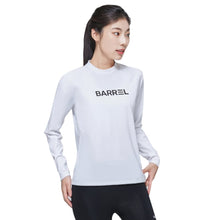 Load image into Gallery viewer, Barrel Women Essential RelaxFit Rashguard-WHITE - Rashguards | BARREL HK