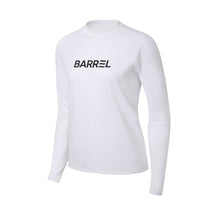 Load image into Gallery viewer, Barrel Women Essential RelaxFit Rashguard-WHITE - Rashguards | BARREL HK