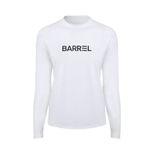 Load image into Gallery viewer, Barrel Women Essential RelaxFit Rashguard-WHITE - Barrel / White / XS - Rashguards | BARREL HK