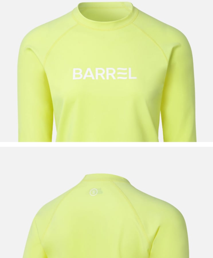Barrel Women Essential RelaxFit Rashguard-YELLOW – Barrel Hong Kong