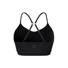 Load image into Gallery viewer, Barrel Women Essential Ribbed Bra Top-BLACK - Swim Tops | BARREL HK