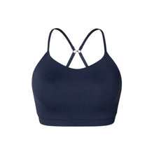 Load image into Gallery viewer, Barrel Women Essential Ribbed Bra Top-NAVY - Barrel / Navy / S (085) - Swim Tops | BARREL HK