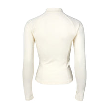 Load image into Gallery viewer, Barrel Women Essential Zip-Up Rashguard-IVORY - Rashguards | BARREL HK