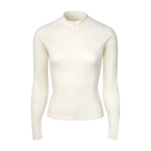 Load image into Gallery viewer, Barrel Women Essential Zip-Up Rashguard-IVORY - Barrel / Ivory / S (085) - Rashguards | BARREL HK