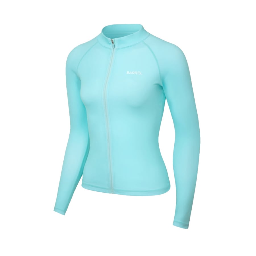 Barrel Women Essential Zip-Up Rashguard-MINT – Barrel Hong Kong