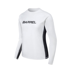 Barrel Women Motion RelaxFit Rashguard-WHITE - Rashguards | BARREL HK