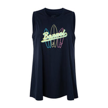 Load image into Gallery viewer, Barrel Women Neon Board Rash Tank-NAVY - Barrel / Navy / S (85) - Rashguards | BARREL HK