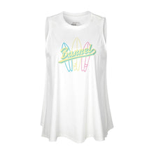Load image into Gallery viewer, Barrel Women Neon Board Rash Tank-WHITE - Barrel / White / S (85) - Rashguards | BARREL HK