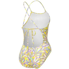 Load image into Gallery viewer, Barrel Women Reflection Leaf Back Swimsuit-YELLOW - Swimsuits | BARREL HK