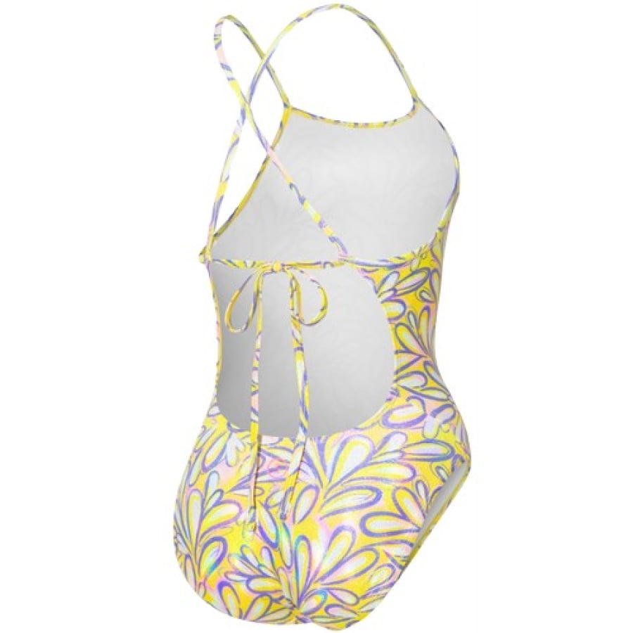 Barrel Women Reflection Leaf Back SwimsuitYELLOW Barrel Hong Kong