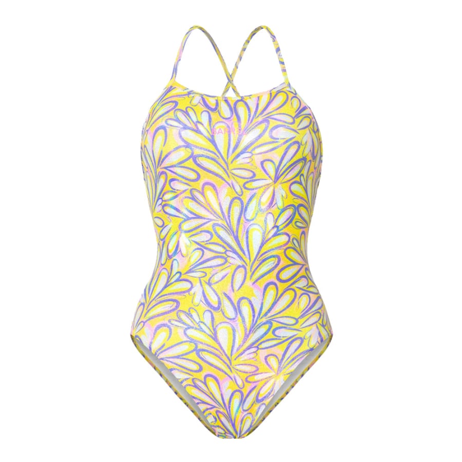 Barrel Women Reflection Leaf Back SwimsuitYELLOW Barrel Hong Kong
