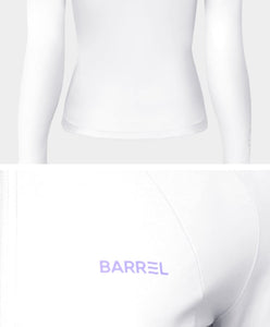 Barrel Women Resort Zip-Up Rashguard-WHITE - Rashguards | BARREL HK