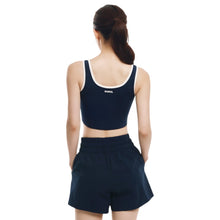 Load image into Gallery viewer, Barrel Women Typography Tank Top-NAVY - Swim Tops | BARREL HK