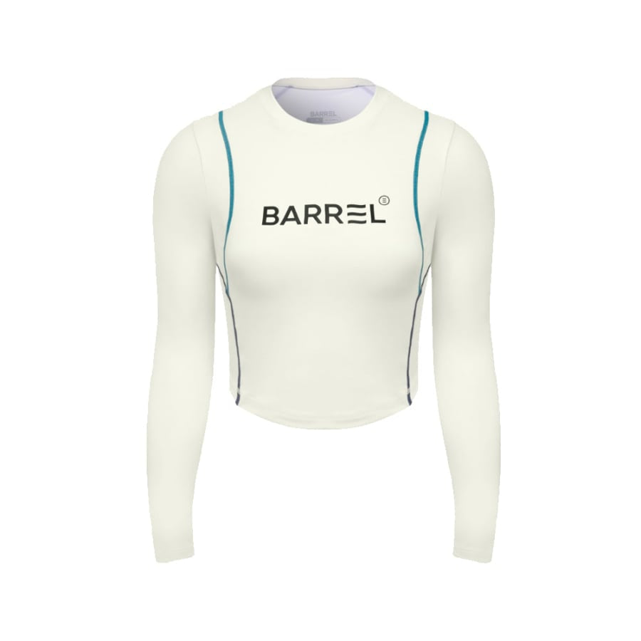 Barrel Women Vibe Crop Rashguard-IVORY - Barrel / Ivory / S (85) - Rashguards | BARREL HK