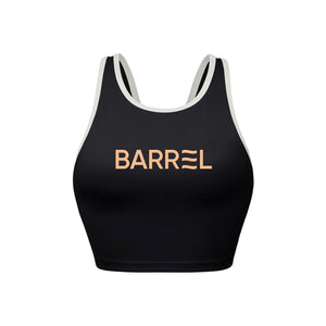 Barrel Women Vibe Half Bra Top-BLACK - Water/Sports Bras | BARREL HK