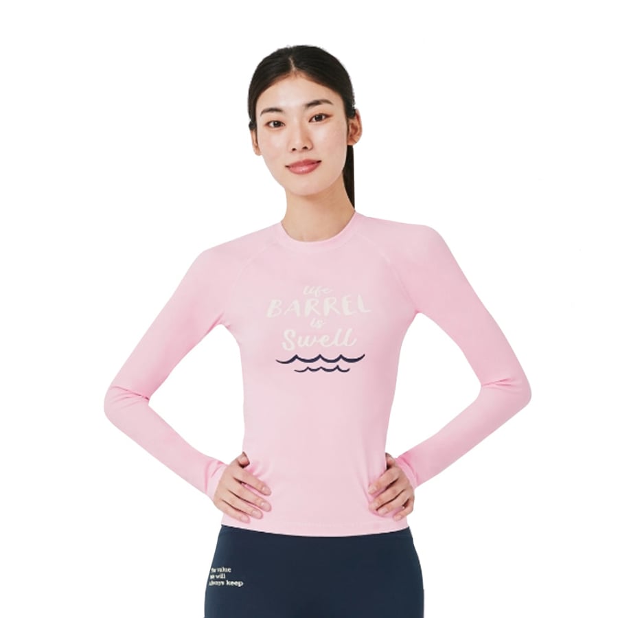 Barrel Women Vibe Swell Rashguard-PINK – Barrel Hong Kong