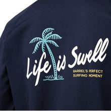 Load image into Gallery viewer, Barrel Women Wave Relax ZipUp Rashguard-NAVY - Rashguards | BARREL HK