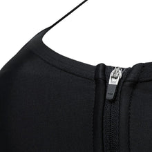 Load image into Gallery viewer, Barrel Women Zip-Up Bra Top-BLACK - Swim Tops | BARREL HK