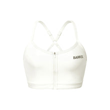 Load image into Gallery viewer, Barrel Women Zip-Up Bra Top-WHITE - Barrel / White / S - Swim Tops | BARREL HK