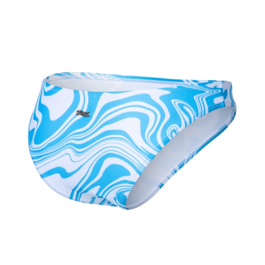 Barrel Womens Ocean Marble Bikini Bottom Blue Barrel Hong Kong