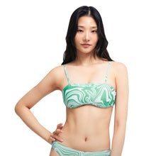 Load image into Gallery viewer, Barrel Womens Ocean Marble Bikini Top-GREEN - Bikinis | BARREL HK