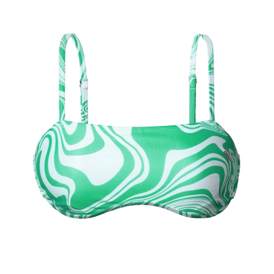 Barrel Womens Ocean Marble Bikini Top-GREEN - Barrel / Green / S - Bikinis | BARREL HK