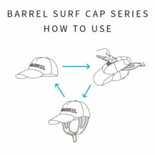 Load image into Gallery viewer, Barrel Big Wave Mesh Cap-BLACK - OSFA / Black - Surf Caps | BARREL HK