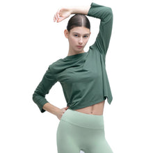 Load image into Gallery viewer, Barrel Fit Cover Up Long Sleeve-GREEN - Long Sleeves | BARREL HK