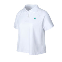 Load image into Gallery viewer, Barrel Fit Womens Play Collar SS Polo-WHITE - Short Sleeves | BARREL HK