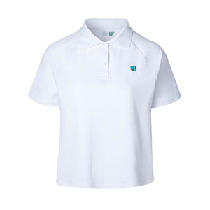 Barrel Fit Womens Play Collar SS Polo-WHITE - S / White - Short Sleeves | BARREL HK