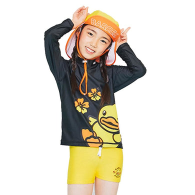 Barrel Kids B.Duck Face Rashguard-BLACK - Rashguards