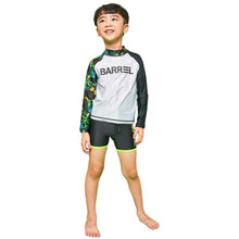 Load image into Gallery viewer, Barrel Kids Binding Shorts-BLACK/NEON YELLOW - Swim Shorts