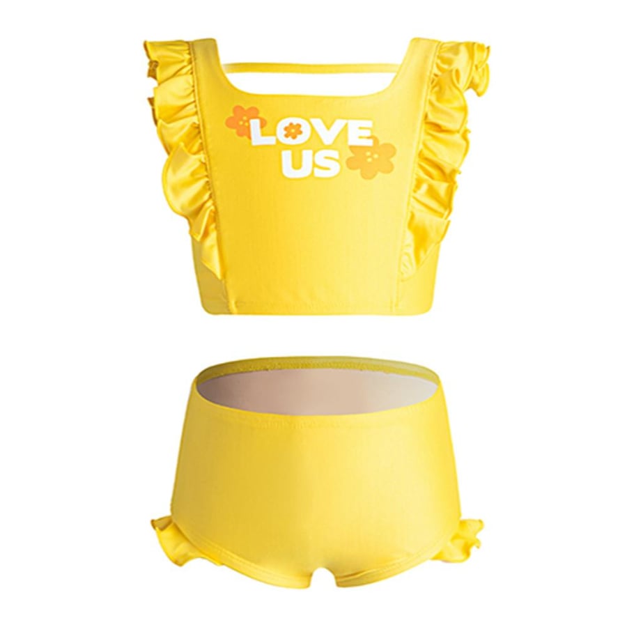 Barrel Kids Buddy Two Piece Swimsuit-YELLOW - S / Yellow - Swimsuits | BARREL HK
