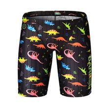 Load image into Gallery viewer, Barrel Kids Training Pattern Jammer Swimsuit-NEON DINO - XS / Neon Dino - Swimsuits