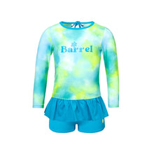 Load image into Gallery viewer, Barrel Kids Volley Two Piece Rashguard-EVIAN - Evian / S - Swimsuits | BARREL HK