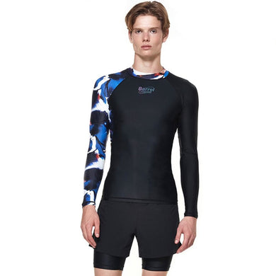 Barrel Mens Abyssal Odd Rashguard-OCEANIC - Rashguards | BARREL HK