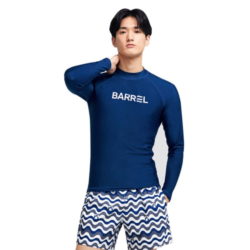 Barrel Mens Ocean Rashguard-BLUE - Rashguards | BARREL HK