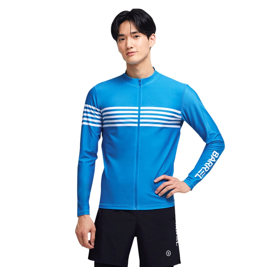 Barrel Mens Ocean ZipUp Rashguard-BLUE – Barrel Hong Kong