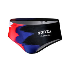 Load image into Gallery viewer, Barrel Mens Racing Fit KR Brief Swimsuit-TAEGEUK - Swimsuits | BARREL HK