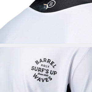 BARREL Mens Surfers Rashguard-WHITE - Rashguards | BARREL HK
