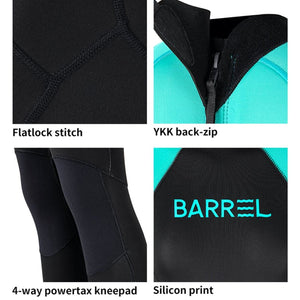 Barrel Womens 3mm Starter Full Suit-BLACK - Fullsuits | BARREL HK